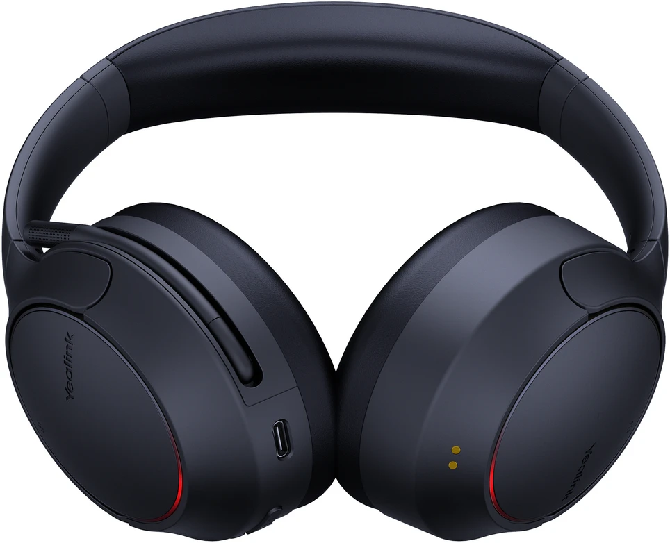 Yealink BH78 juodos ausinės su USB-C jungtimi