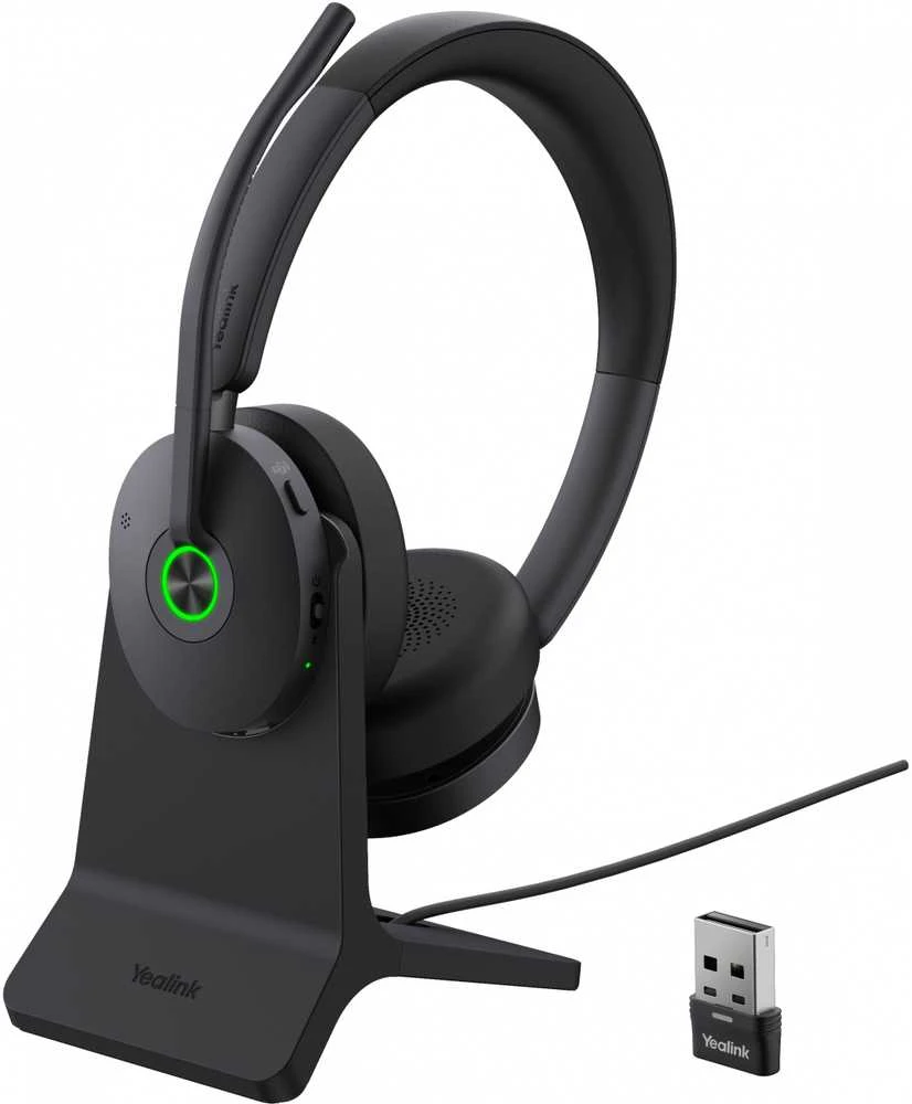 Yealink Bluetooth Ausinės BH74 su Stovas Teams USB-C/A