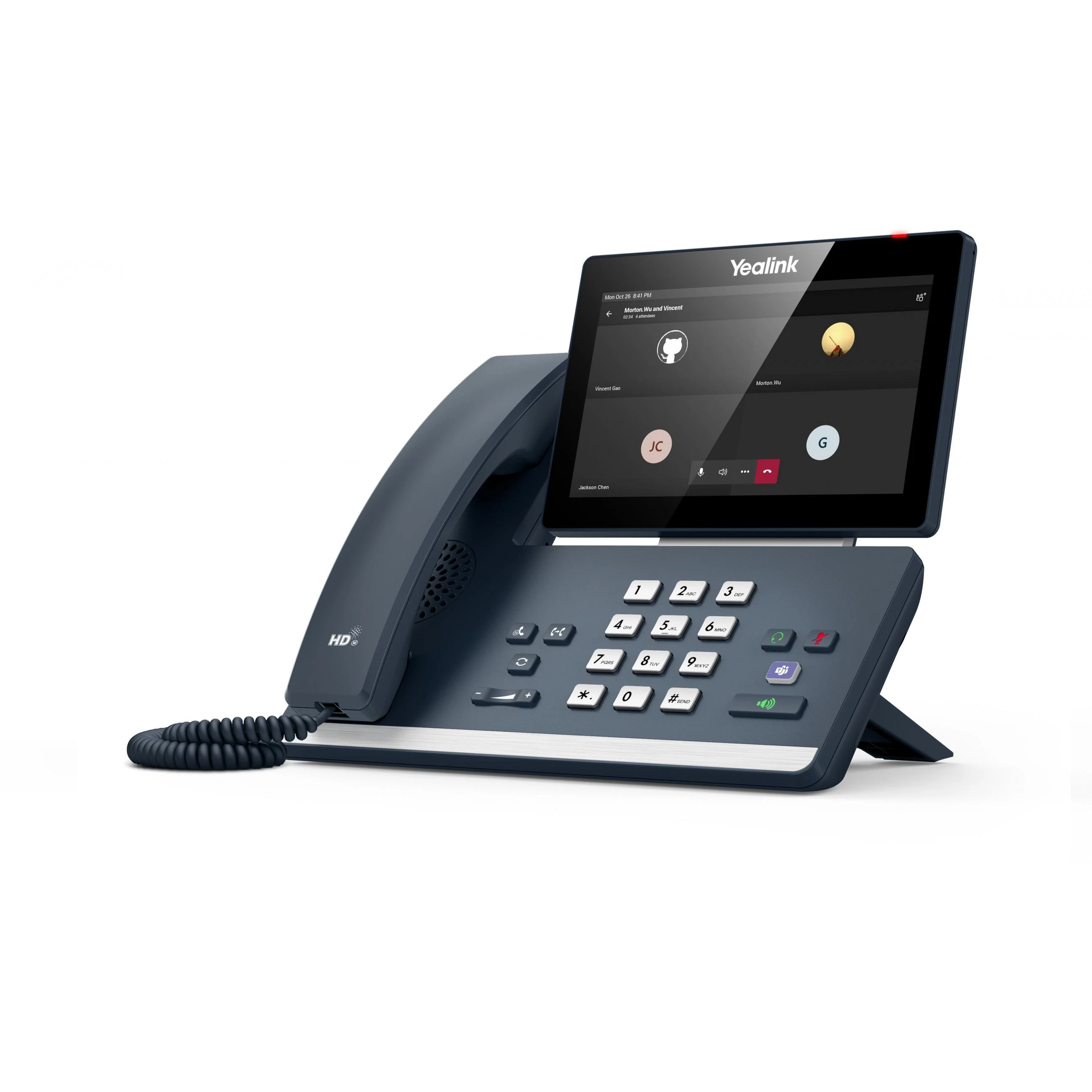 Yealink MP58 Microsoft Teams Edition IP telefonas Pilka LCD „Wi-Fi“