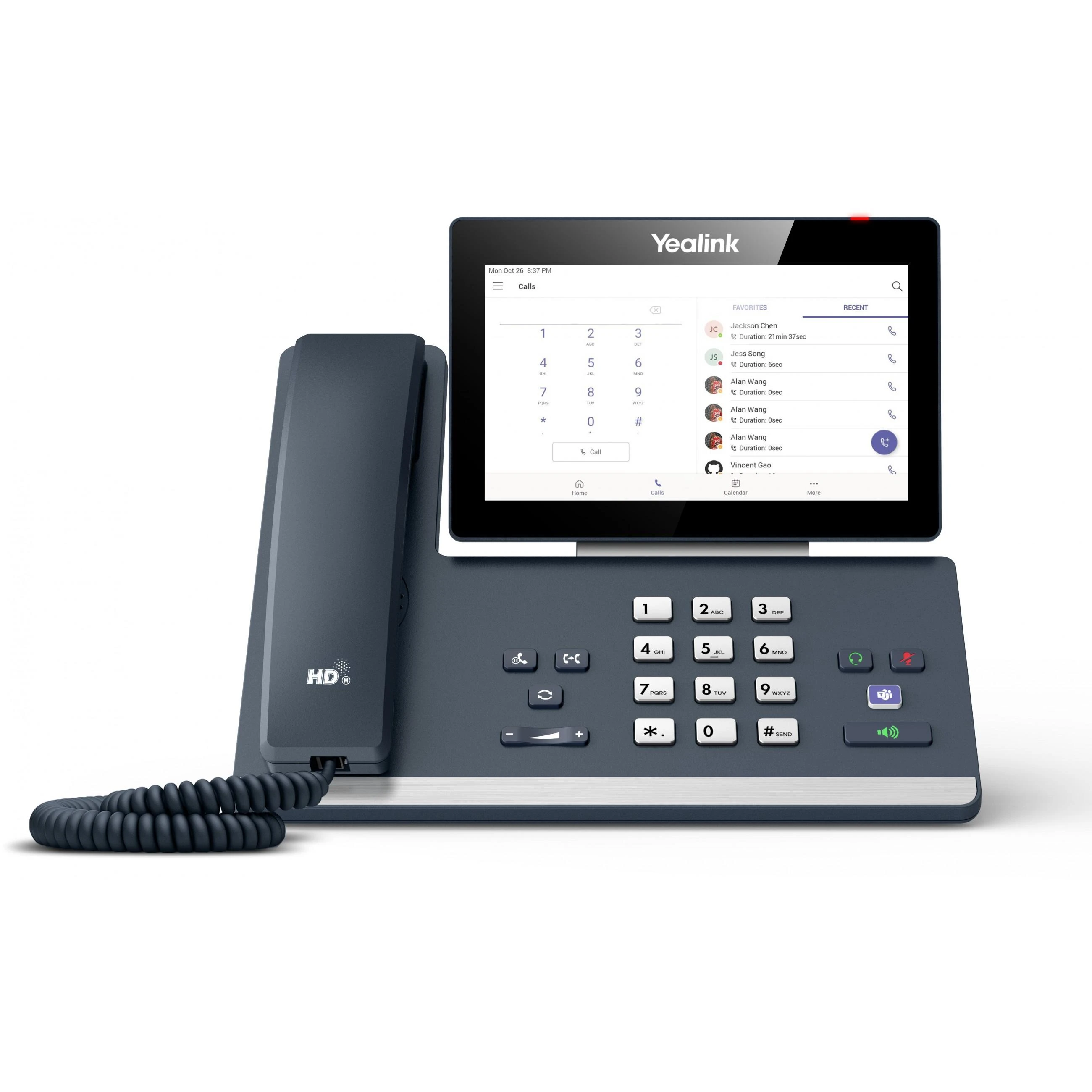 Yealink MP58 Microsoft Teams Edition IP telefonas Pilka LCD „Wi-Fi“