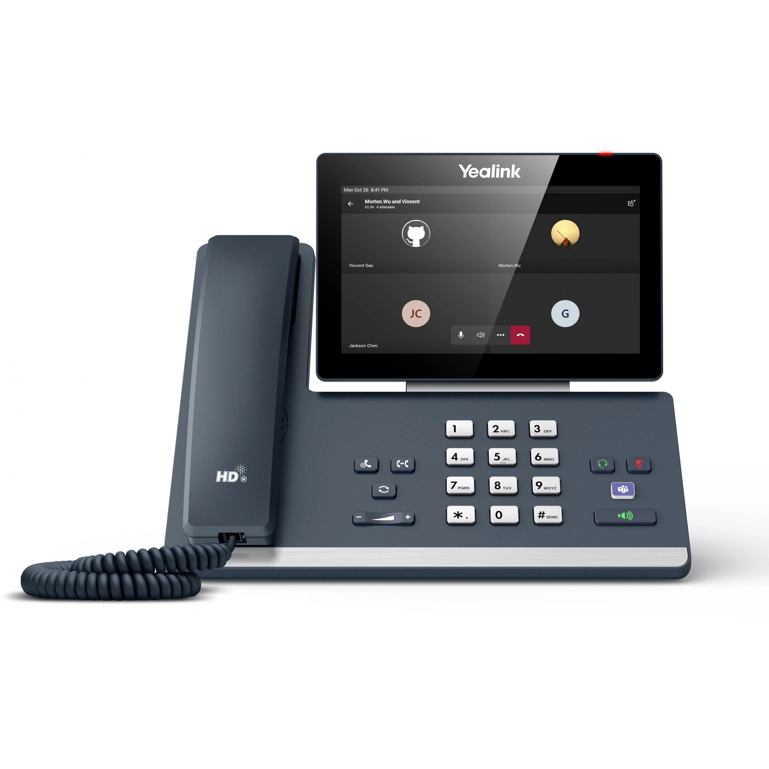 Yealink MP58 Microsoft Teams Edition IP telefonas Pilka LCD „Wi-Fi“