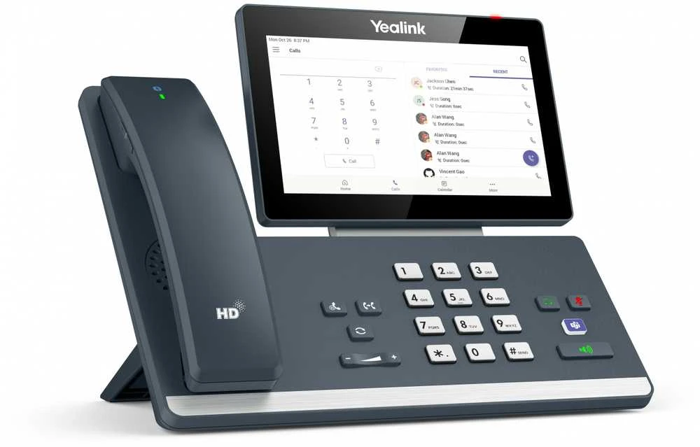 Yealink MP58-WH „Microsoft Teams“ leidimas, IP telefonas, pilkas, belaidis ragelis, stalinis, „Android“, „Microsoft Teams“
