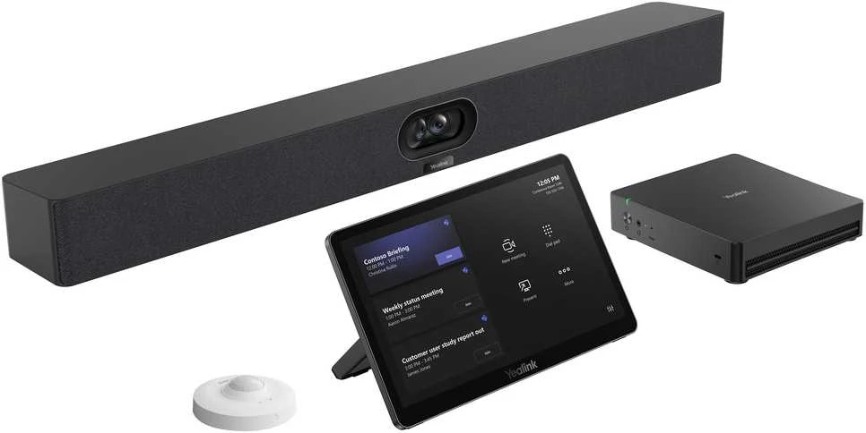 Yealink - MVC S40-C5U-000, grupinių vaizdo konferencijų sistema, 45 MP, 4K „Ultra HD“, 30 kadrų per sekundę, 120°, 6x