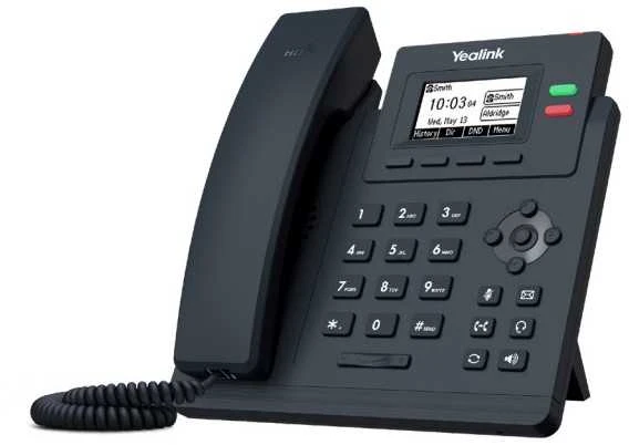 Yealink SIP-T31W, IP telefonas, pilkas, laidinis ragelis, 2 linijos, 1000 įrašų, LCD