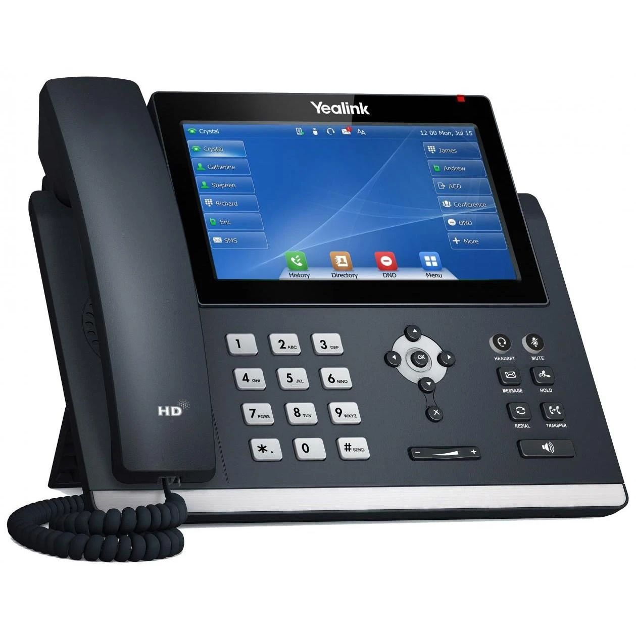 YEALINK SIP-T48U – VOIP TELEFONAS BE MAITINIMO