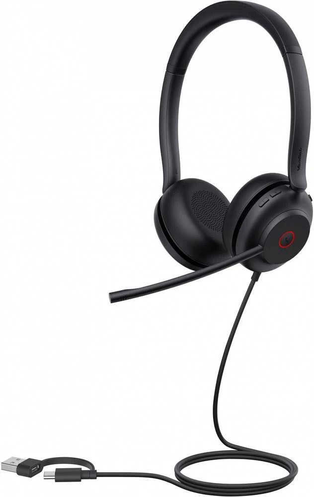 Ausinės YEALINK UH35 dvigubas UC USB-C-A