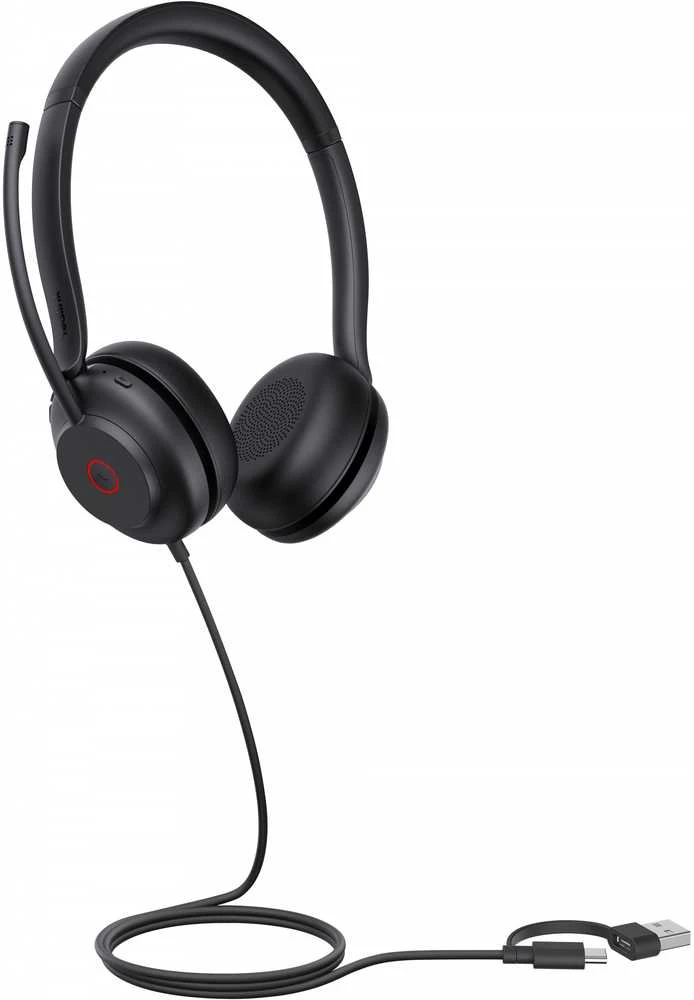Ausinės YEALINK UH35 dvigubas UC USB-C-A