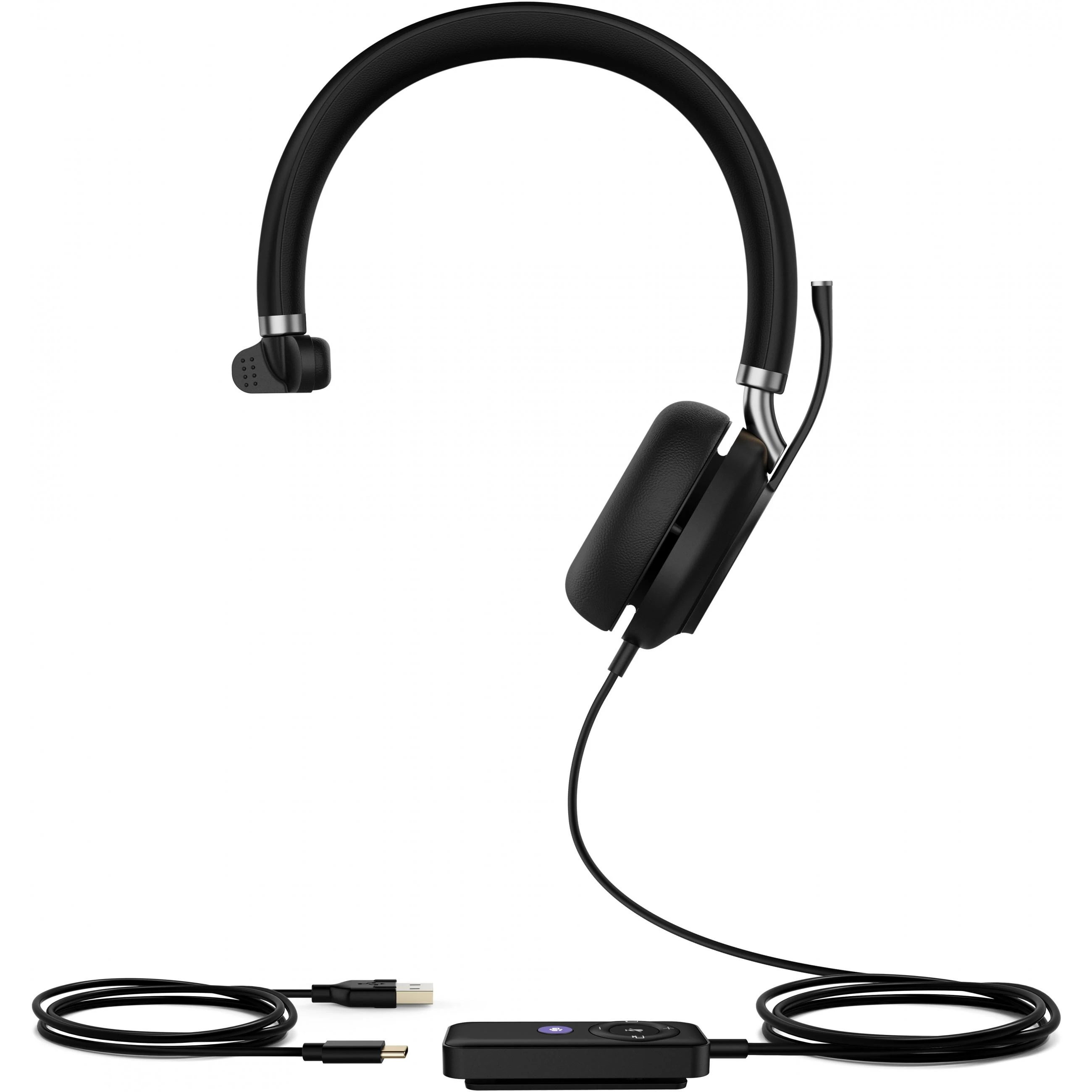 Yealink UH38 Mono Microsoft Teams-W/O BAT USB-A USB-Ausinės