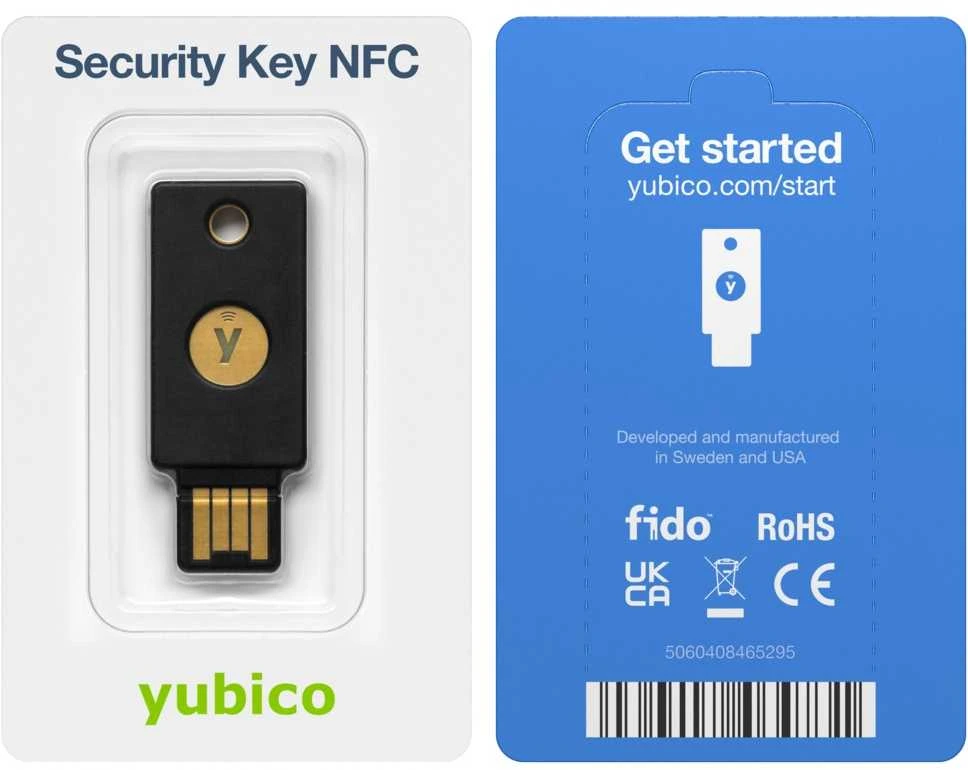 Saugos raktas Security Key by Yubico (NF