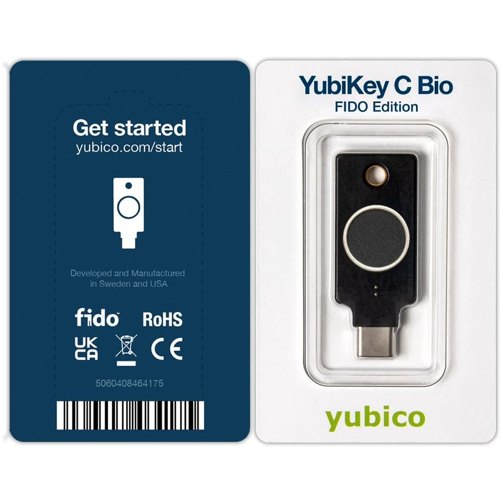 Yubico YubiKey BIO C (FIDO leidimas)