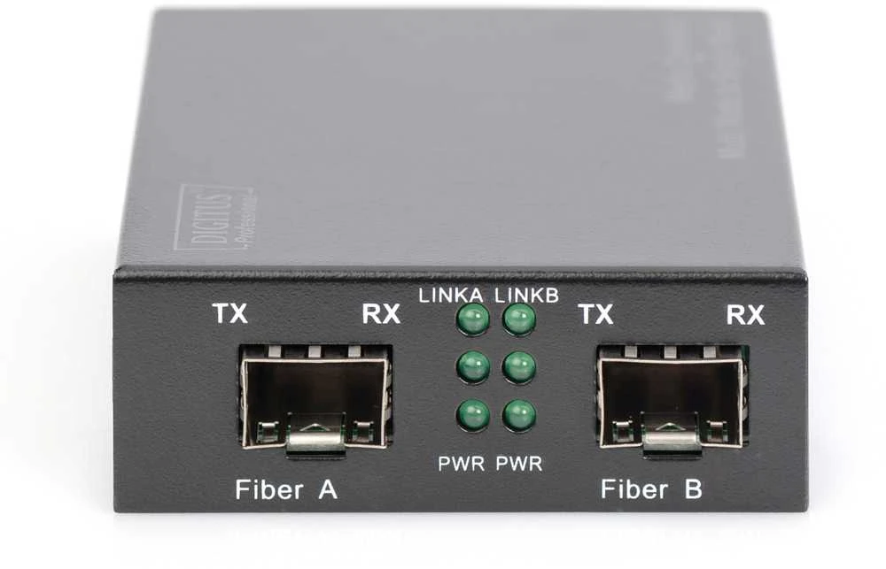 „Digitus Assmann“ DAUGIŲ / VIENO MODE MEDIACONVERTER / GIGABIT 850 NM 1310 NM 1550 NM (SM)