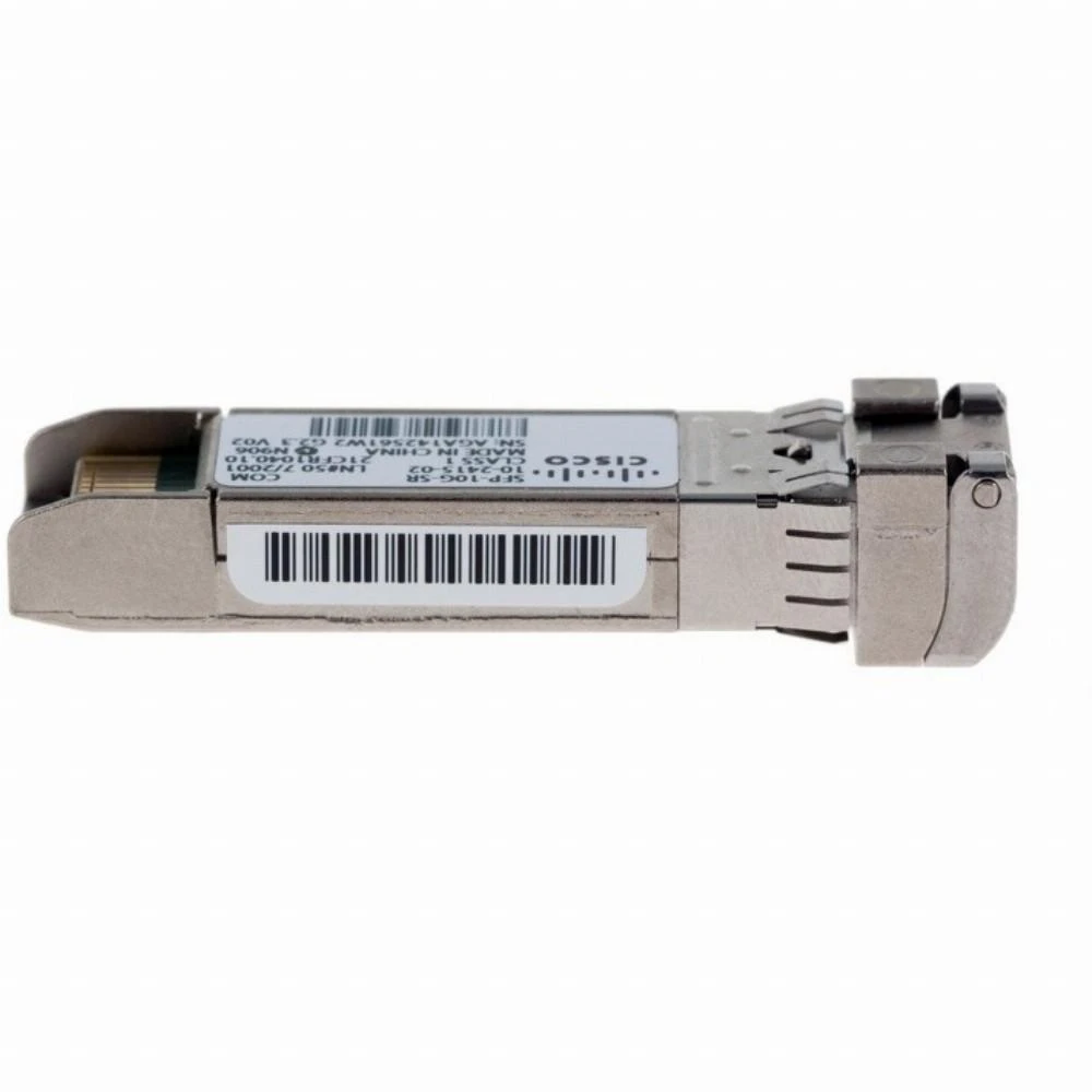 Cisco SFP optinis modulis šoninis vaizdas