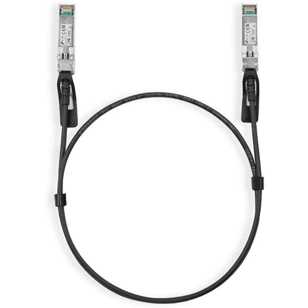 Šakotuvas TP-LINK TL-SM5220-1M 1 metro 10G SFP+ tiesioginio prijungimo kabelis | TP-LINK