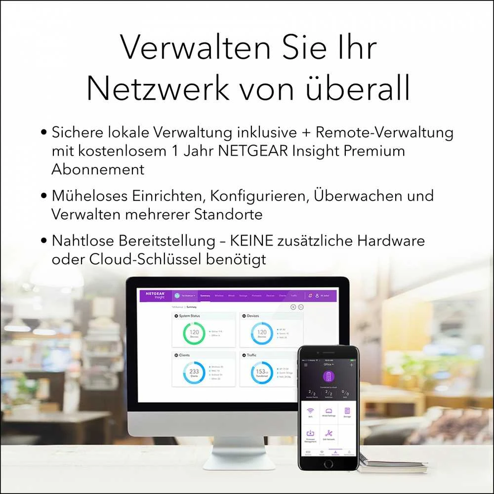 Maršrutizatorius NETGEAR AX1800 dviejų juostų prieigos taškas