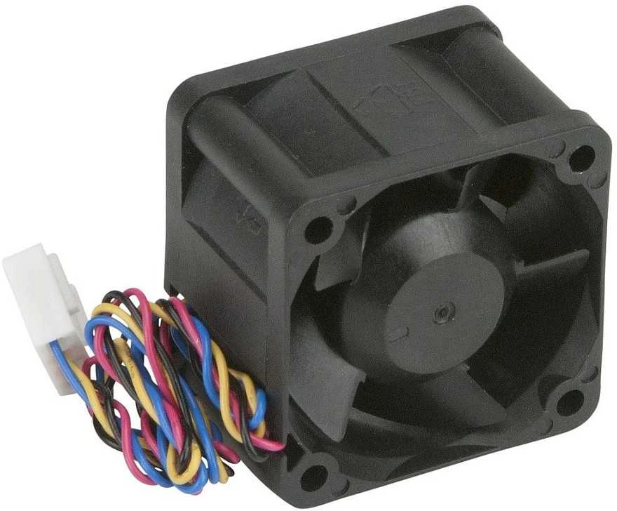 Super Micro Computer Supermicro PWM Fan Kompiuterio korpusui Ventiliatorius 4 cm Juoda