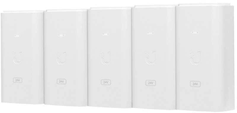 Ubiquiti Z Ubiquiti PoE Injector, 24VDC, 24W, 5-pack