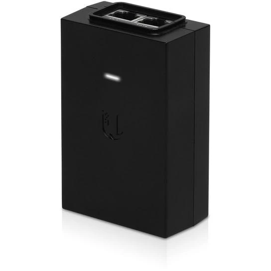 UBIQUITI POE-24-24W Ubiquiti PoE-24 pasyvus PoE adapteris EU, 24V 1A, įžeminimas / ESD apsauga, 24W