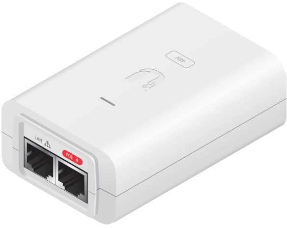 Ubiquiti POE-24-24W-WH tinklo adapteris su LAN jungtimis