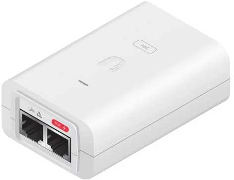 Ubiquiti POE Injector Ubiquiti 24VDC, 30W W POE-24-30W-G-WH