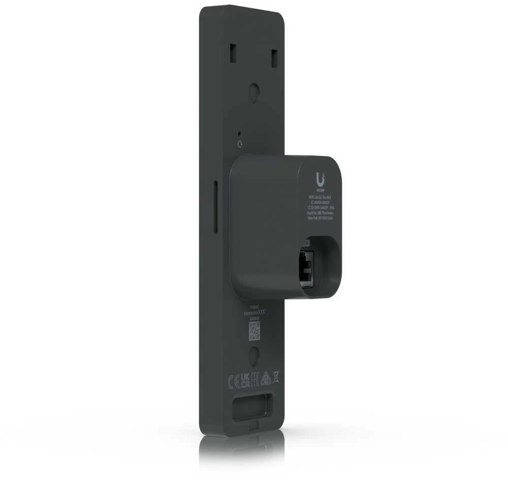 „Ubiquiti“ – antros kartos NFC kortelių skaitytuvas ir domofonas, durų skambutis atrakinimui su lankytojo vaizdo įrašu ir dvipusis domofonas.