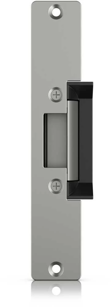 „Ubiquiti UACC-Lock-Strike-Secure-15mm“ elektrinė spyna su apsauga nuo gedimų, jungiama prie „UniFi Access Hub“.