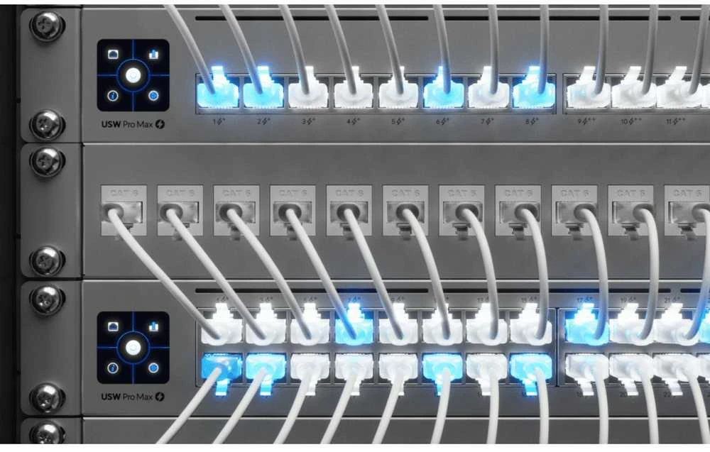 Tinklo Kabelis - Ubiquiti 0,15 m Cat6, Permatomas, Balta