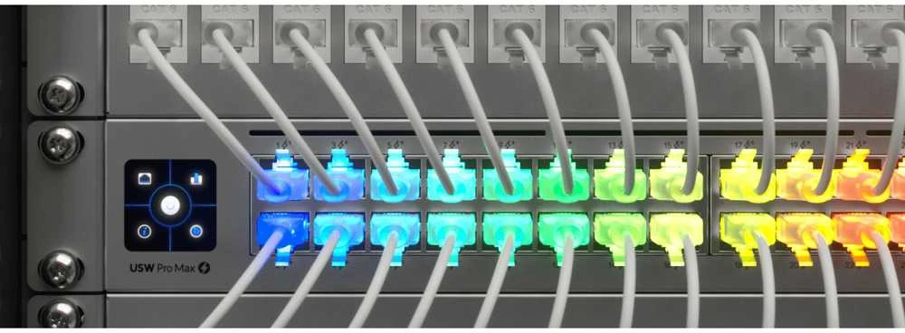 Tinklo Kabelis - Ubiquiti 0,15 m Cat6, Permatomas, Balta