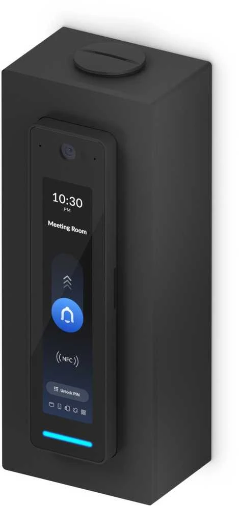 Ubiquiti UACC-Reader-Pro-JB-B, Tvirtinimo dėžutė, Juoda, Ubiquiti, UA-G2-Pro, UVC-G4 Doorbell Pro PoE rinkinys, Polikarbonatas, Guma, Kempinė, 77,8 mm