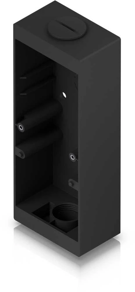 Ubiquiti UACC-Reader-Pro-JB-B, Tvirtinimo dėžutė, Juoda, Ubiquiti, UA-G2-Pro, UVC-G4 Doorbell Pro PoE rinkinys, Polikarbonatas, Guma, Kempinė, 77,8 mm