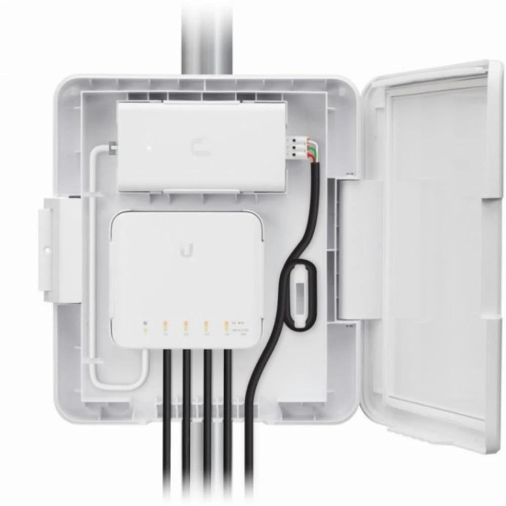 UBIQUITI USW Flex Utility lauko oro sąlygoms atsparus korpusas, skirtas USW Flex