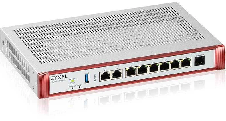 Maršrutizatorius ZYXEL USG FLEX 200 H, USER-DEFINABLE PORTS WITH 2*2.5G & , 6*1G, USB WITH 1 YR ENTRY DEFENSE PACK (5Y WARRANTY)