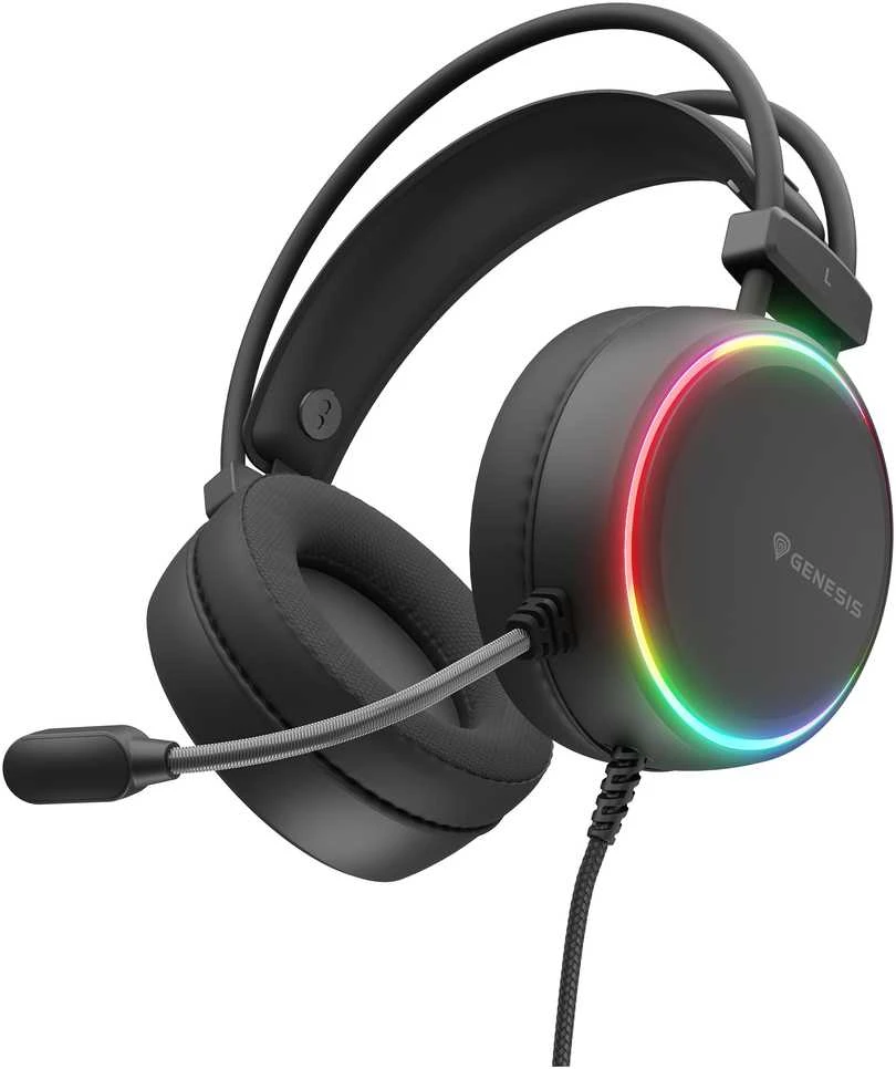 Genesis Ausinės Žaidimams | Neon 613 G2 | su laidu | Over-ear | Mikrofonas | Juodas