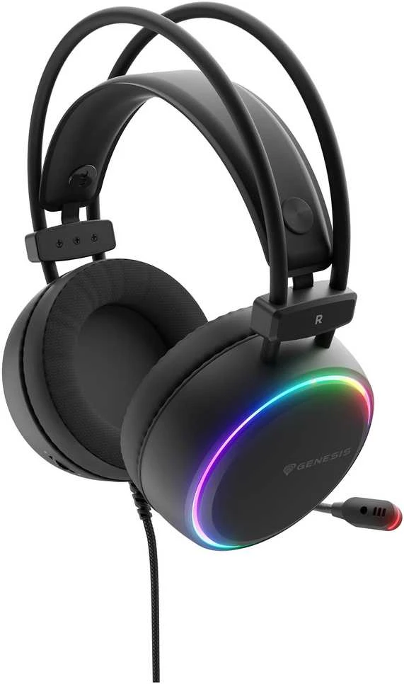 Genesis Ausinės Žaidimams | Neon 613 G2 | su laidu | Over-ear | Mikrofonas | Juodas