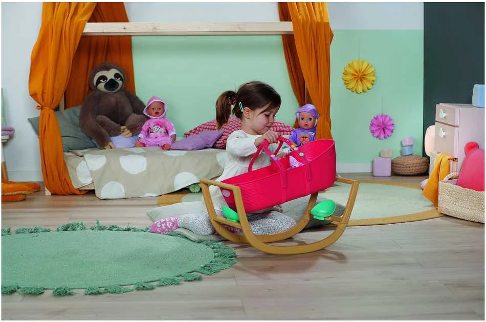 Zapf BABY born lėlė „Pinplay“ lopšys lėlėms
