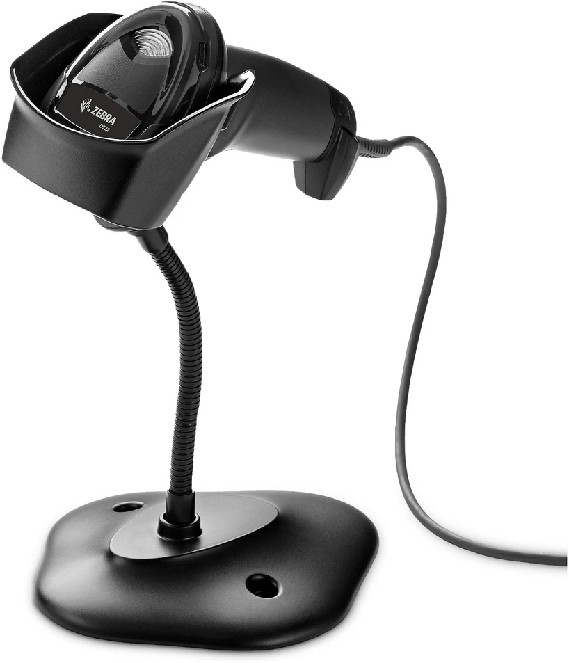 Barkodų Skaitytuvas - Zebra DS2208 Tvirtas Ergonomiškas Dizainas Su Daugeliu Jungčių Galimybių