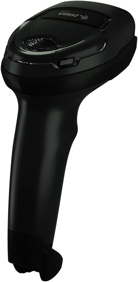 Juodas Zebra DS4608 2D brūkšninių kodų skaitytuvas