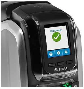 Spausdintuvas Zebra ZC300, Dažų sublimacija / Terminis perkėlimas, 300 x 300 DPI, Magnetinė juostelė (ISO 7811), PVC, PVC kompozitas, 900 kortelių/val., 200 kortelių/val., Juoda, Sidabrinė