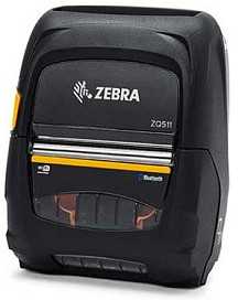 Spausdintuvas Zebra ZQ511, Tiesioginis terminis, 203 x 203 DPI, 127 mm/sek., Laidinis ir belaidis, Juoda
