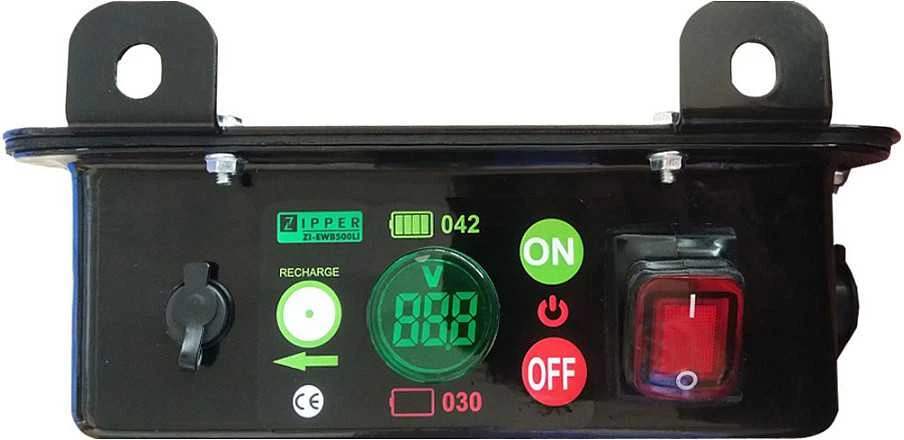 Zipper elektrinis karutis ZI-EWB500LI 75L/150kg
