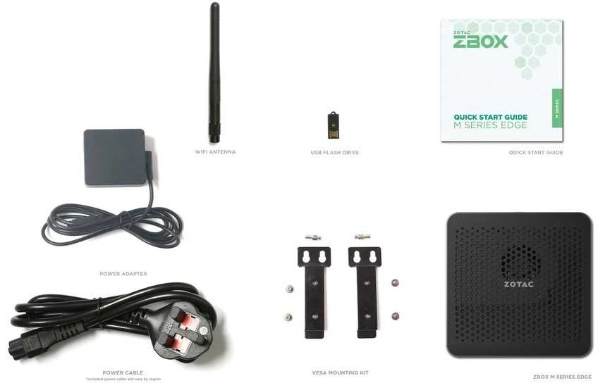 Zotac ZBOX MI648 Barebone Intel Core i5-1340P 2xDDR5 SODIMM SATA M.2