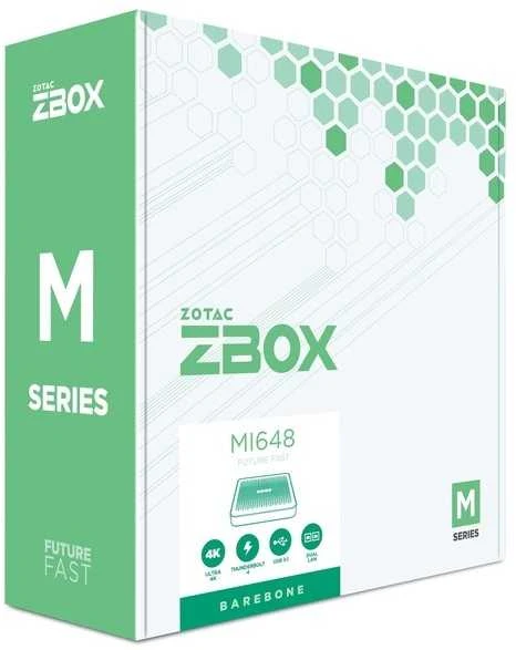 Zotac ZBOX MI648 Barebone Intel Core i5-1340P 2xDDR5 SODIMM SATA M.2