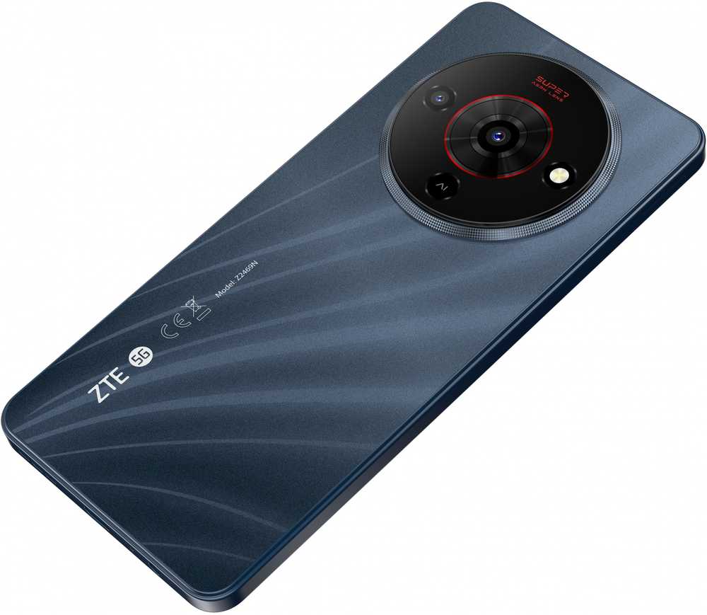 Išmanusis telefonas ZTE Blade A76 5G Juodas