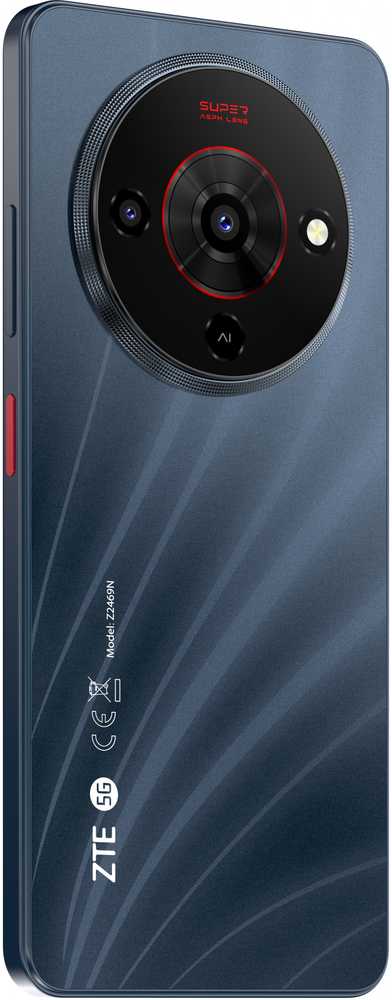 Išmanusis telefonas ZTE Blade A76 5G Juodas