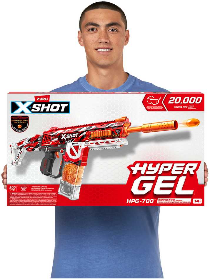 XShot X-Shot Pistolet Hyper Gel didelis Blaster