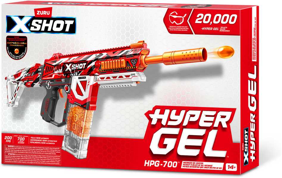 XShot X-Shot Pistolet Hyper Gel didelis Blaster