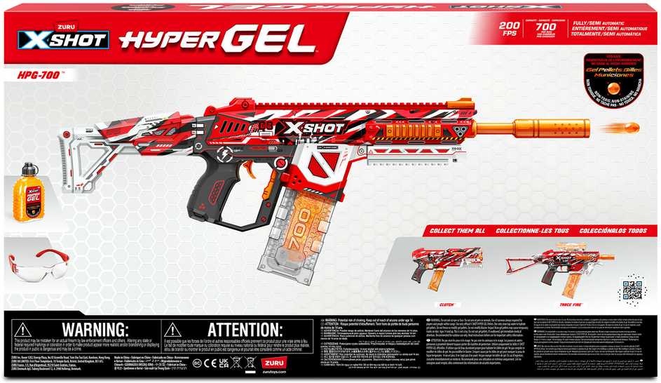 XShot X-Shot Pistolet Hyper Gel didelis Blaster