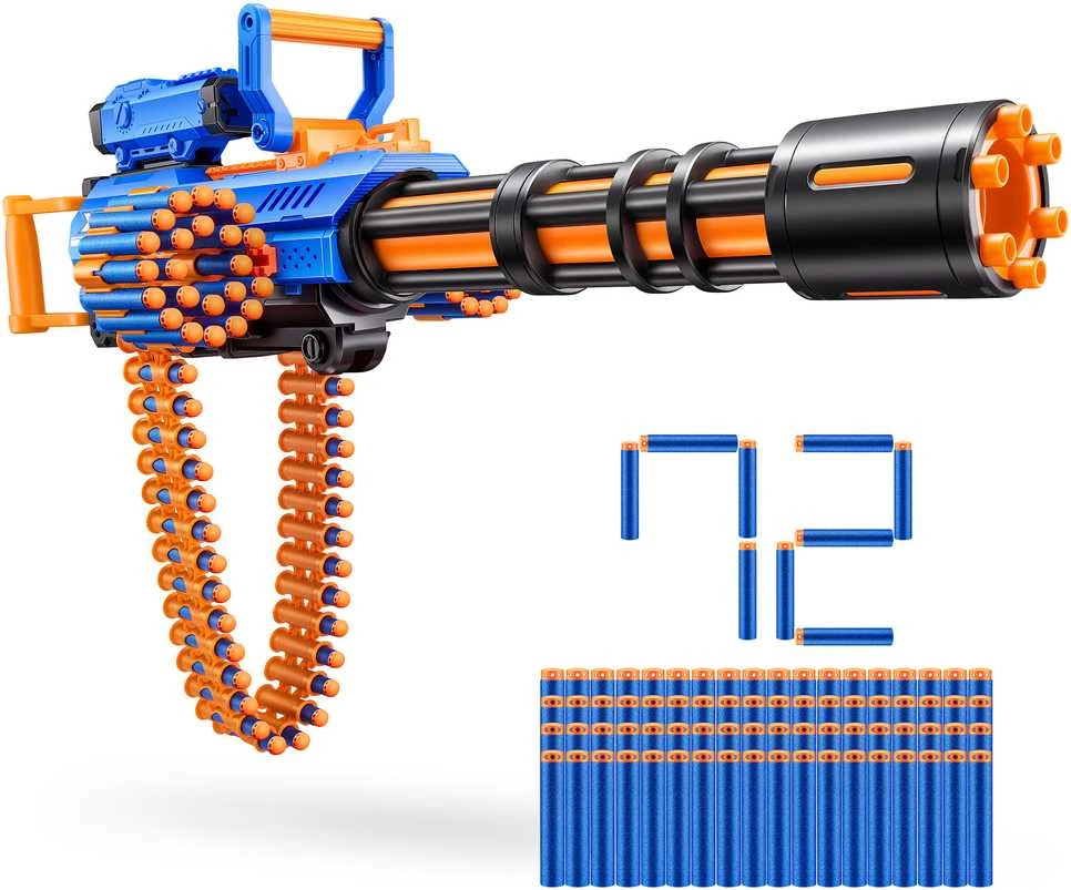 XShot ZURU X-Shot Insanity Rage Fire blasteris su 72 smiginiais, nuotolis 27 m