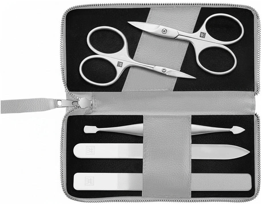 Zwilling Manikiūro ir pedikiūro rinkinys 5 dalių su nagų žirklėmis