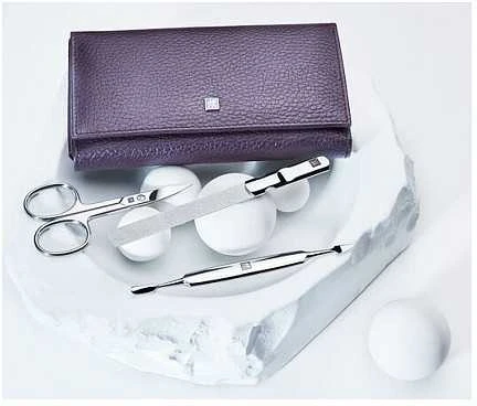 Zwilling Zwilling CLASSIC INOX Tvarkingas odinis dėklas, violetinė, 7vnt.