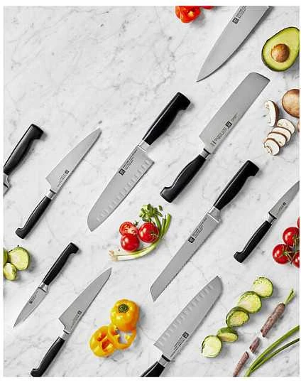 ZWILLING Santoku Plienas 1 vnt Santoku peilis
